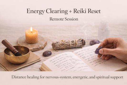 Energy Clearing & Reiki Reset

Remote Session